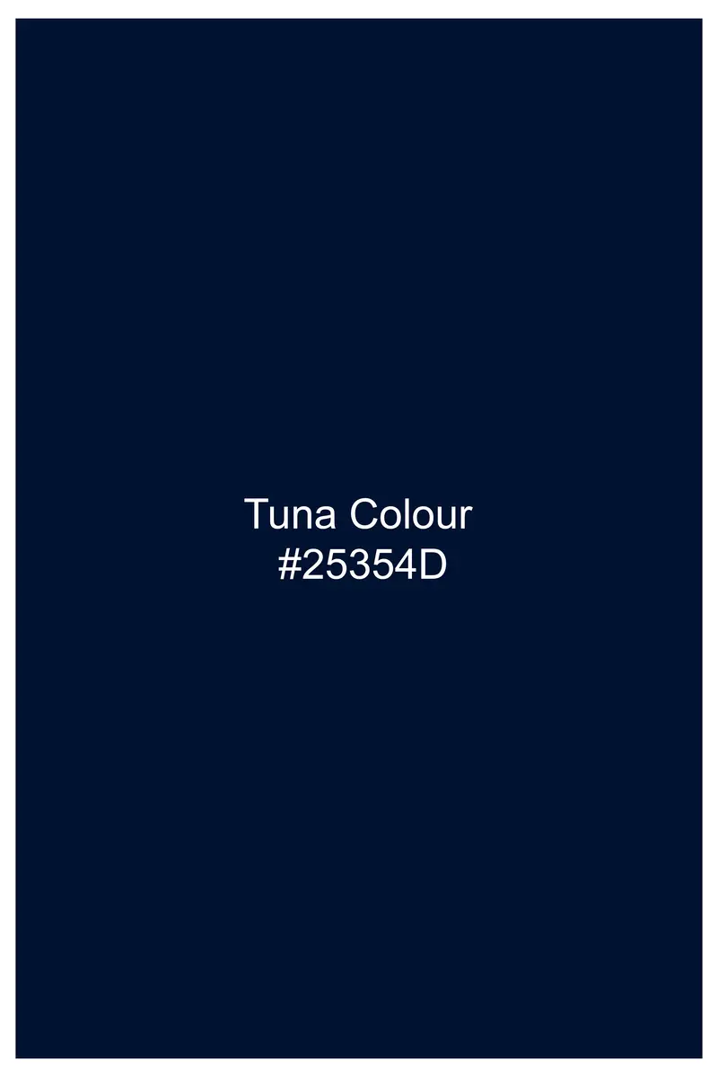 Tuna Blue Wool Rich Pant 7