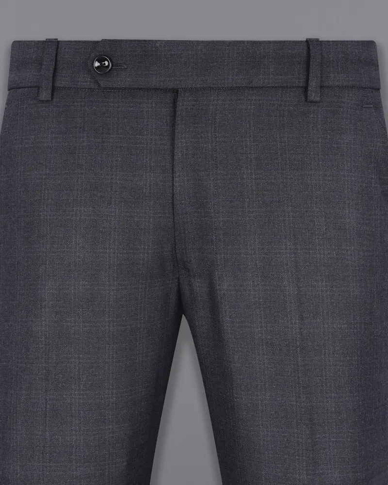 Tuna Gray Plaid Pant 2