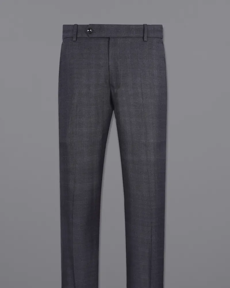 Tuna Gray Plaid Pant 4