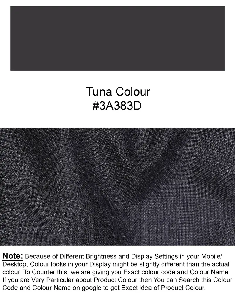 Tuna Gray Plaid Pant 7