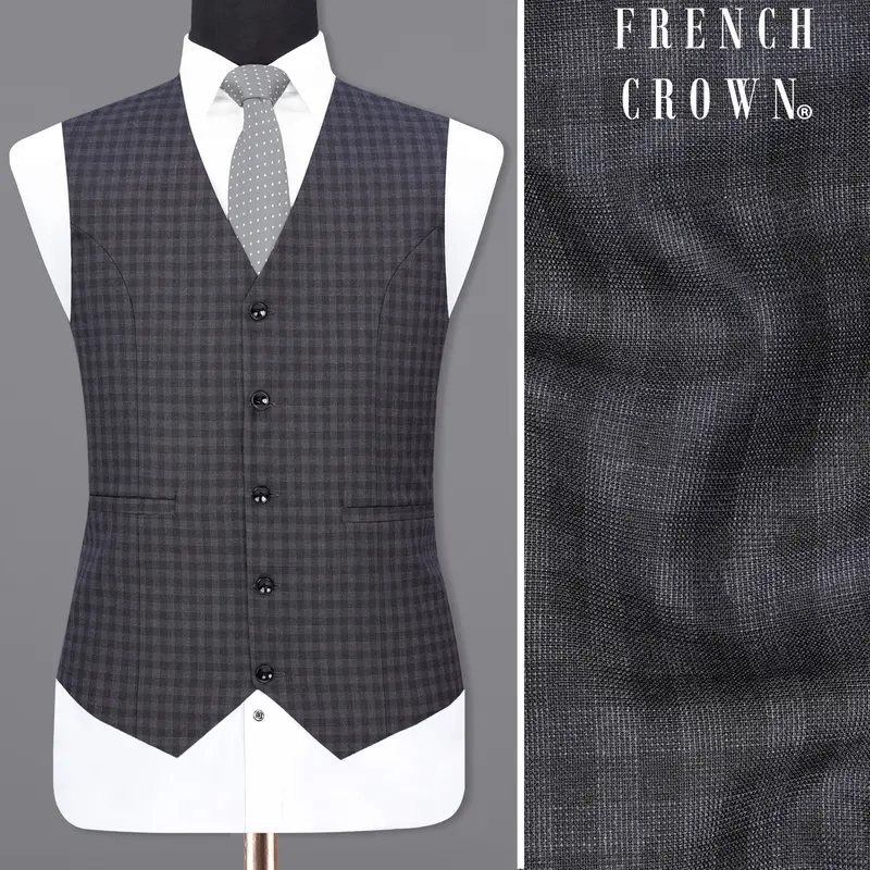 Tuna Gray Waistcoat 1