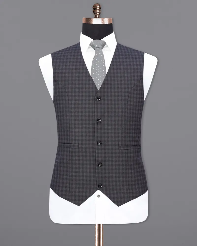 Tuna Gray Waistcoat 2