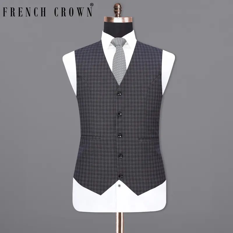 Tuna Gray Waistcoat 7