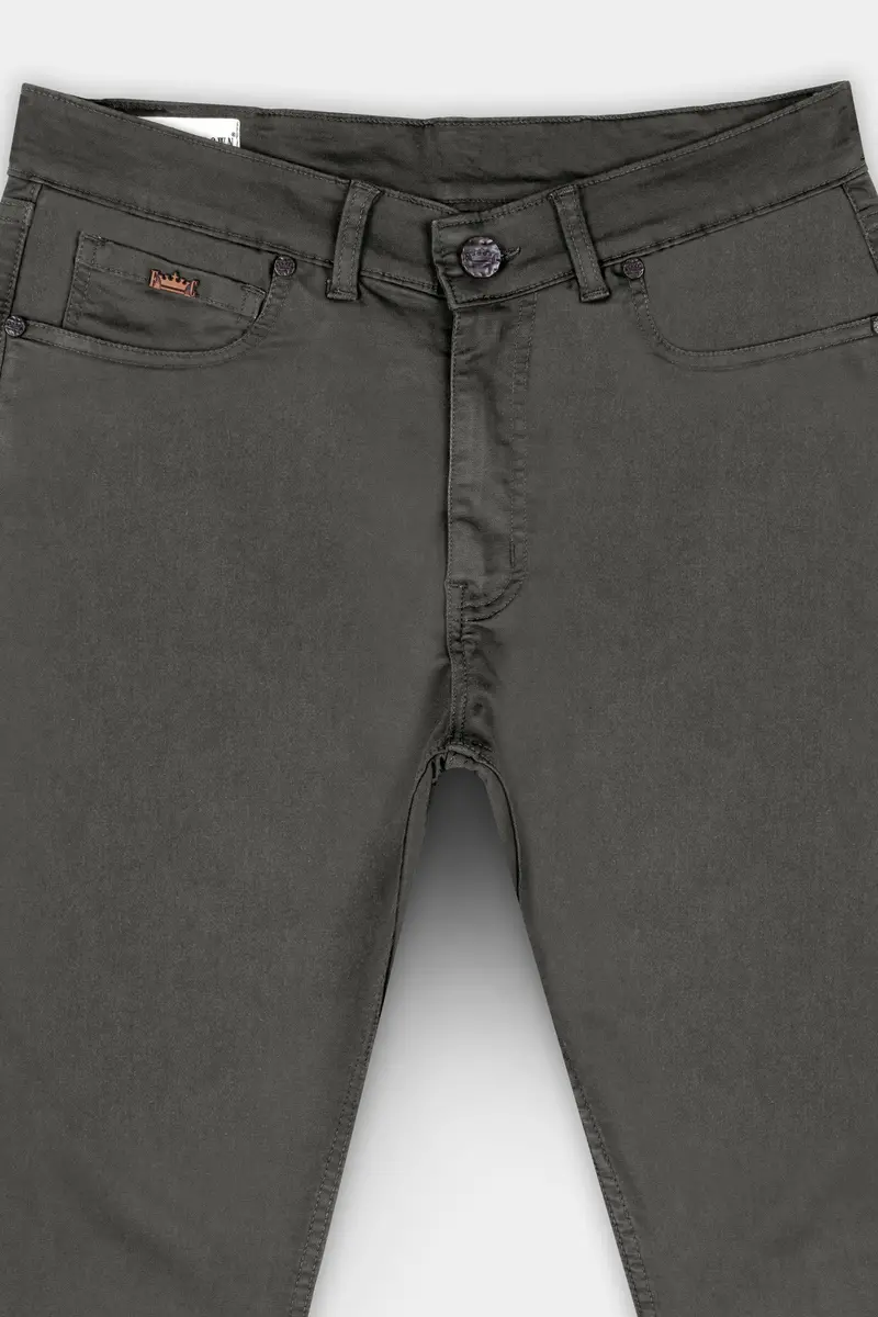 Tundora Gray Clean Look Stretchable Lightweight Denim 4