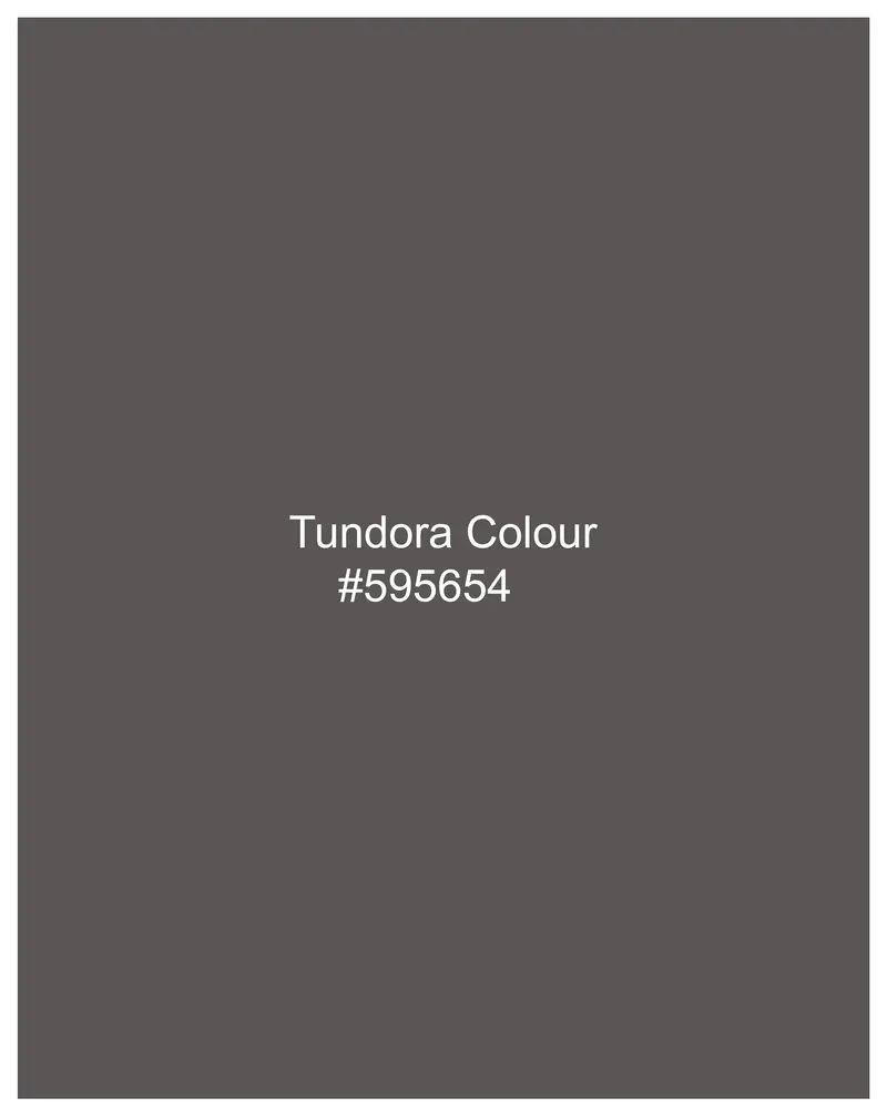 Tundora Grey Textured Pant 6