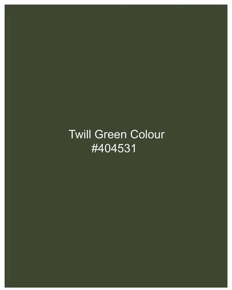 Twill Green Bandhgala Blazer 11