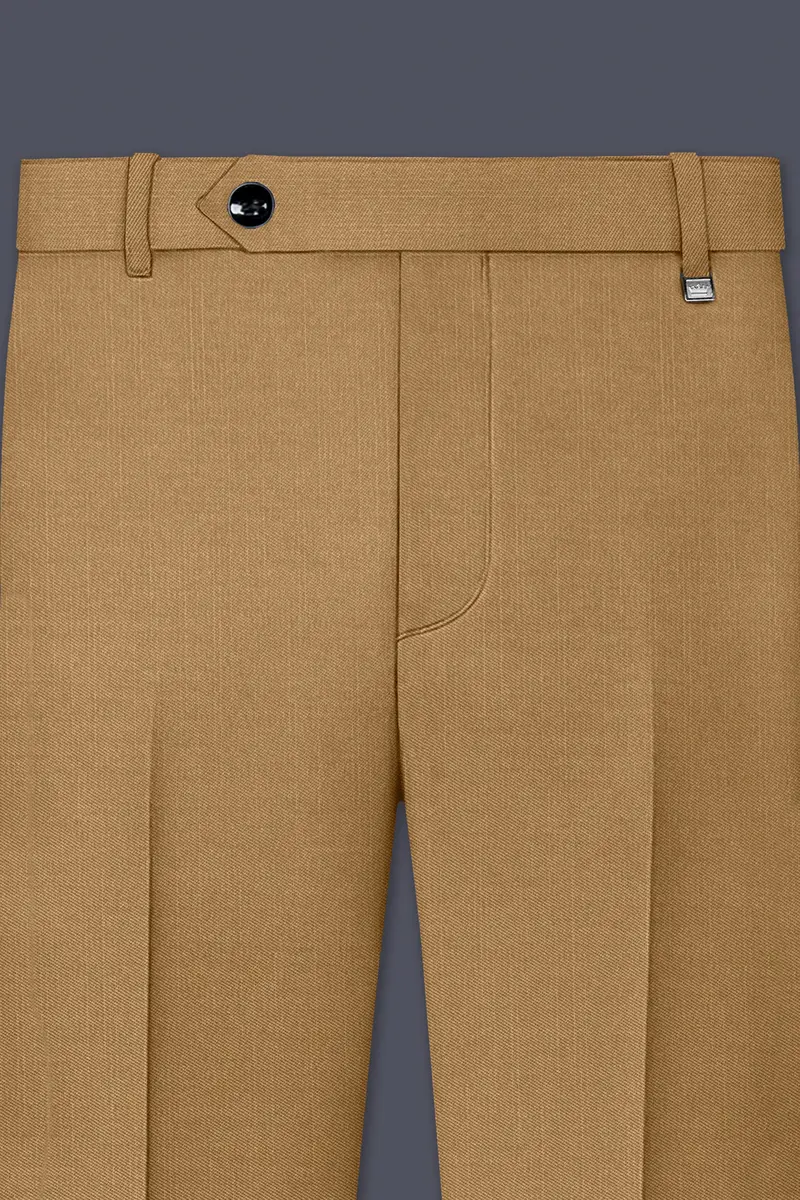 Twine Beige Wool Rich Double Breasted Suit 12