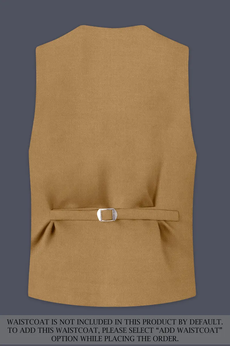 Twine Beige Wool Rich Double Breasted Suit 17
