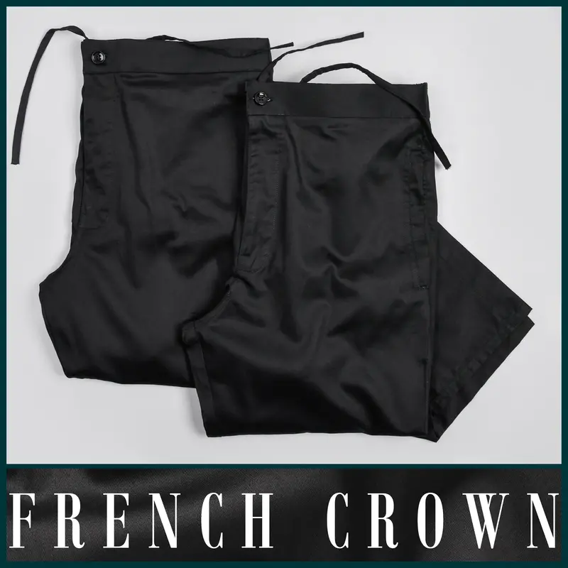 Two Black Premium Cotton Lounge Pants 1