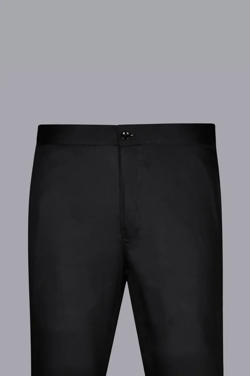 Two Black Premium Cotton Lounge Pants 4