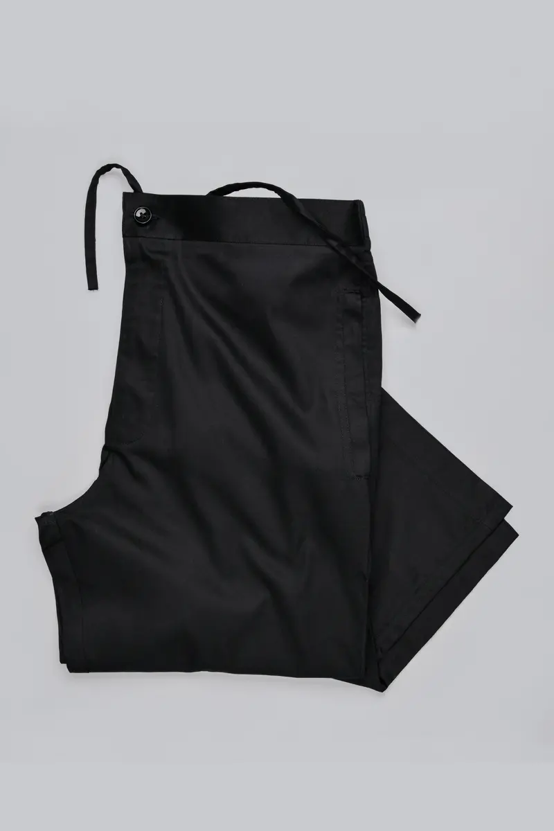 Two Black Premium Cotton Lounge Pants 6