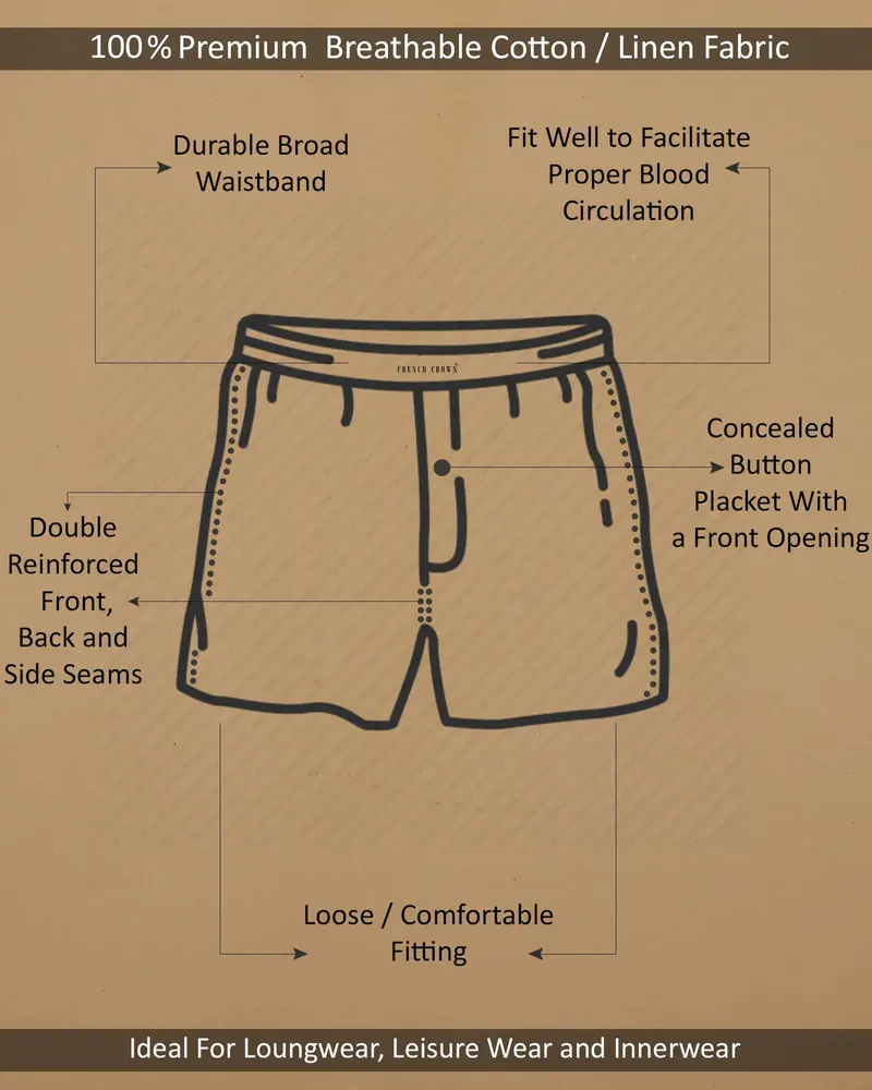 Two White Giza Cotton Boxers 7