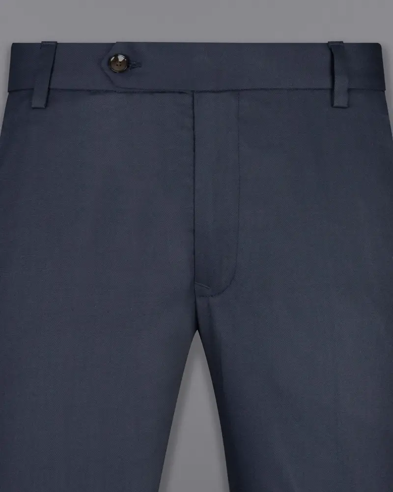 Valhalla Blue Wool Rich Pant 2