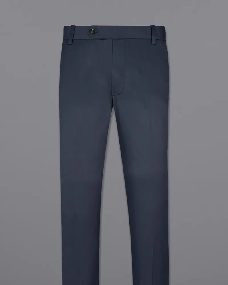 Valhalla Blue Wool Rich Pant 4