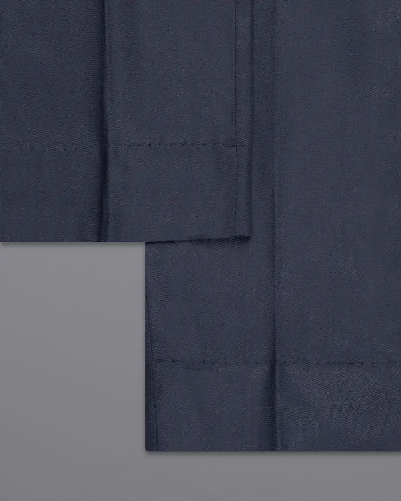 Valhalla Blue Wool Rich Pant 6