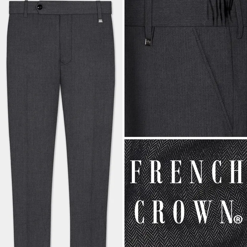 Vampire Gray Premium Cotton Pants 1