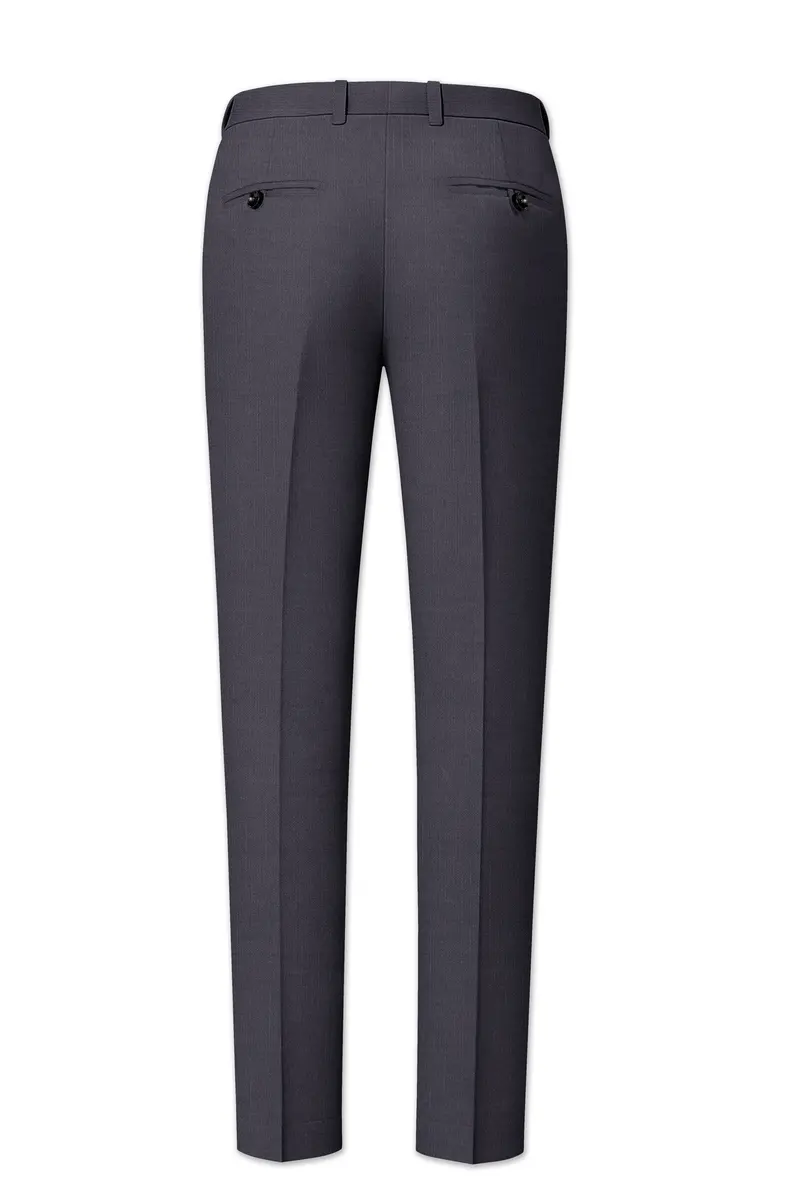 Vampire Gray Textured Pant 4