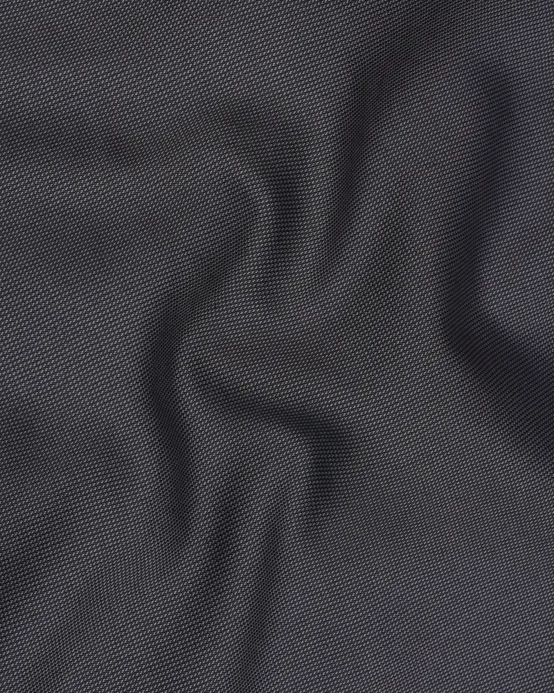 Vampire Gray Textured Waistcoat 3