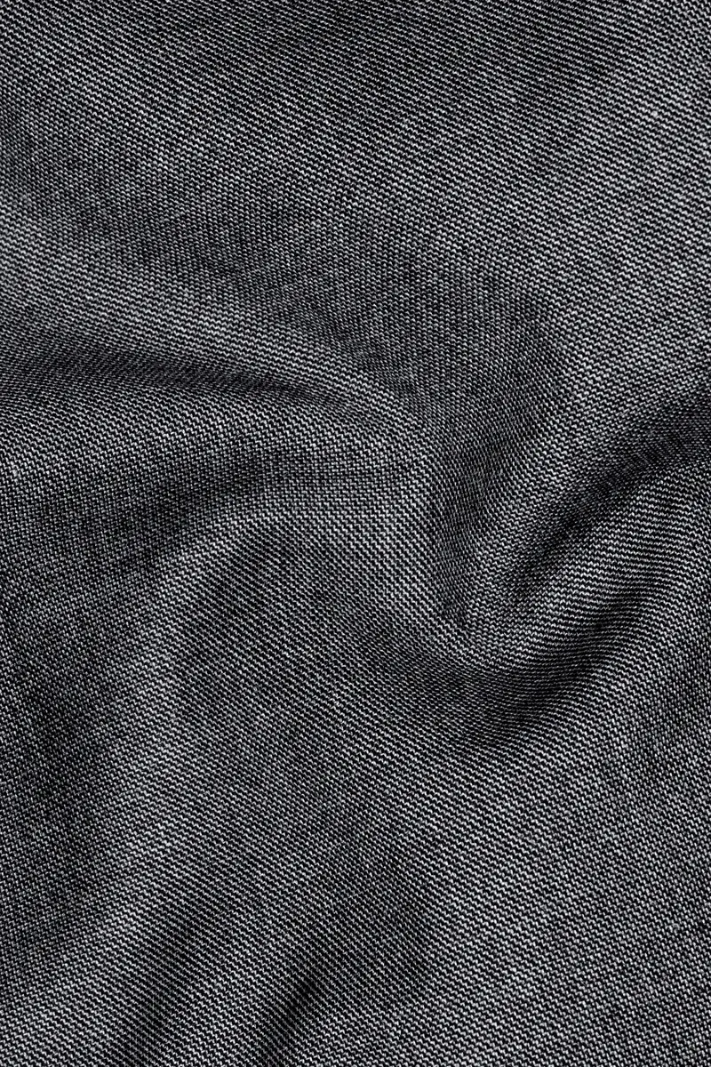Vampire Gray Textured Wool Rich Pant 3