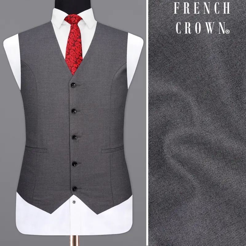 Vampire Light Gray Waistcoat 1