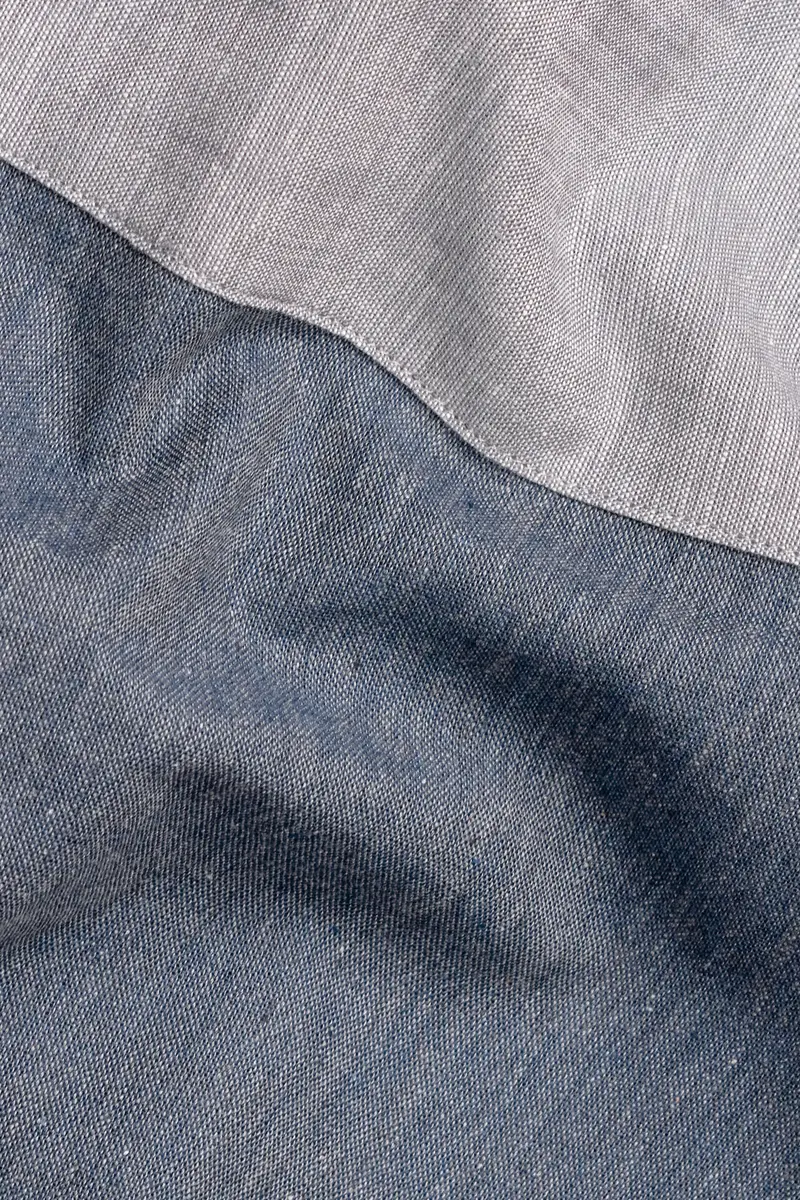 Vampire With Star Dust Gray Royal Oxford Designer Shirt 3