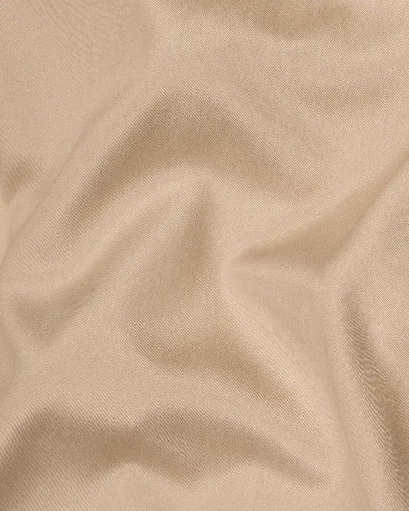 Vanilla Brown Wool Rich Pant 3