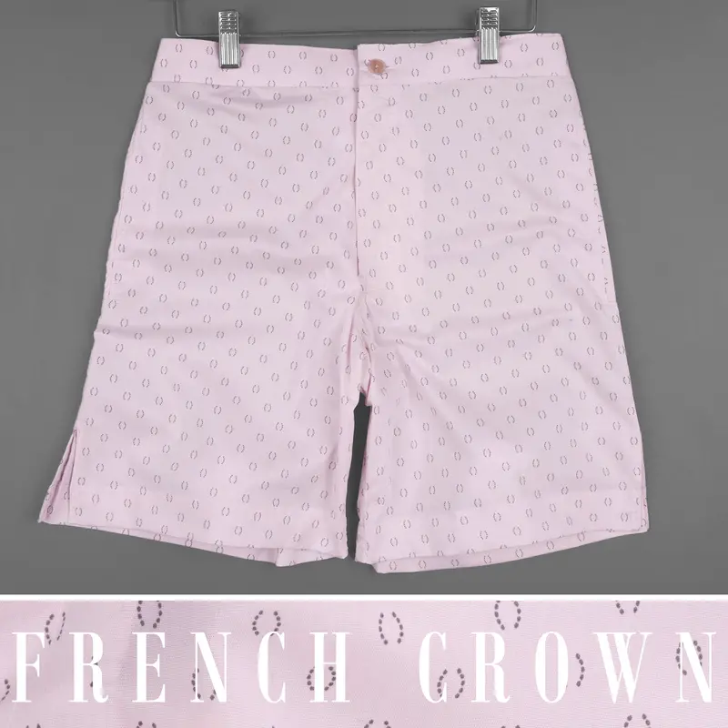 Vanilla Ice Printed Premium Cotton Shorts 1