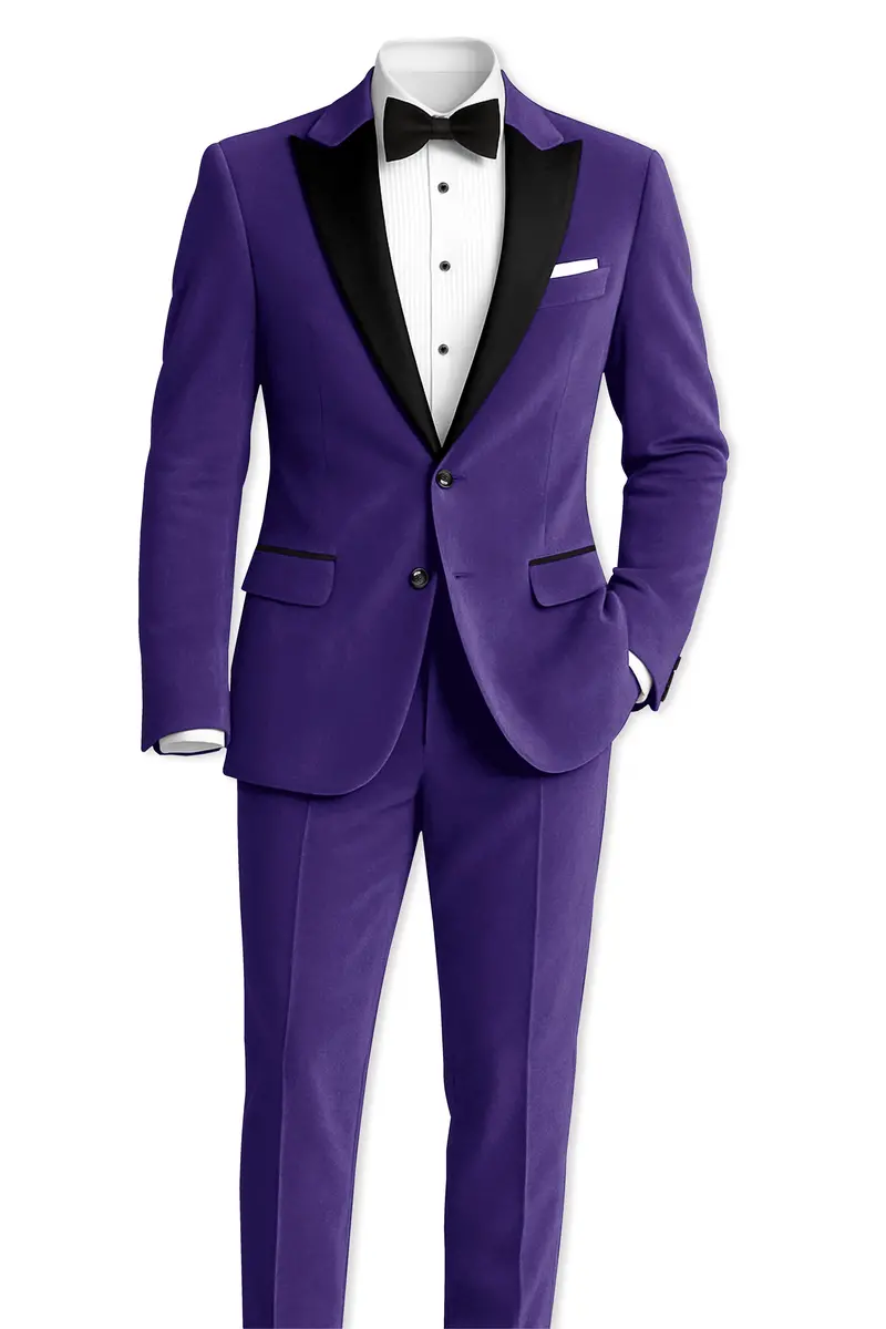 Velaris-Jacarta Purple Velvet Stretchable Waistband Pant 7
