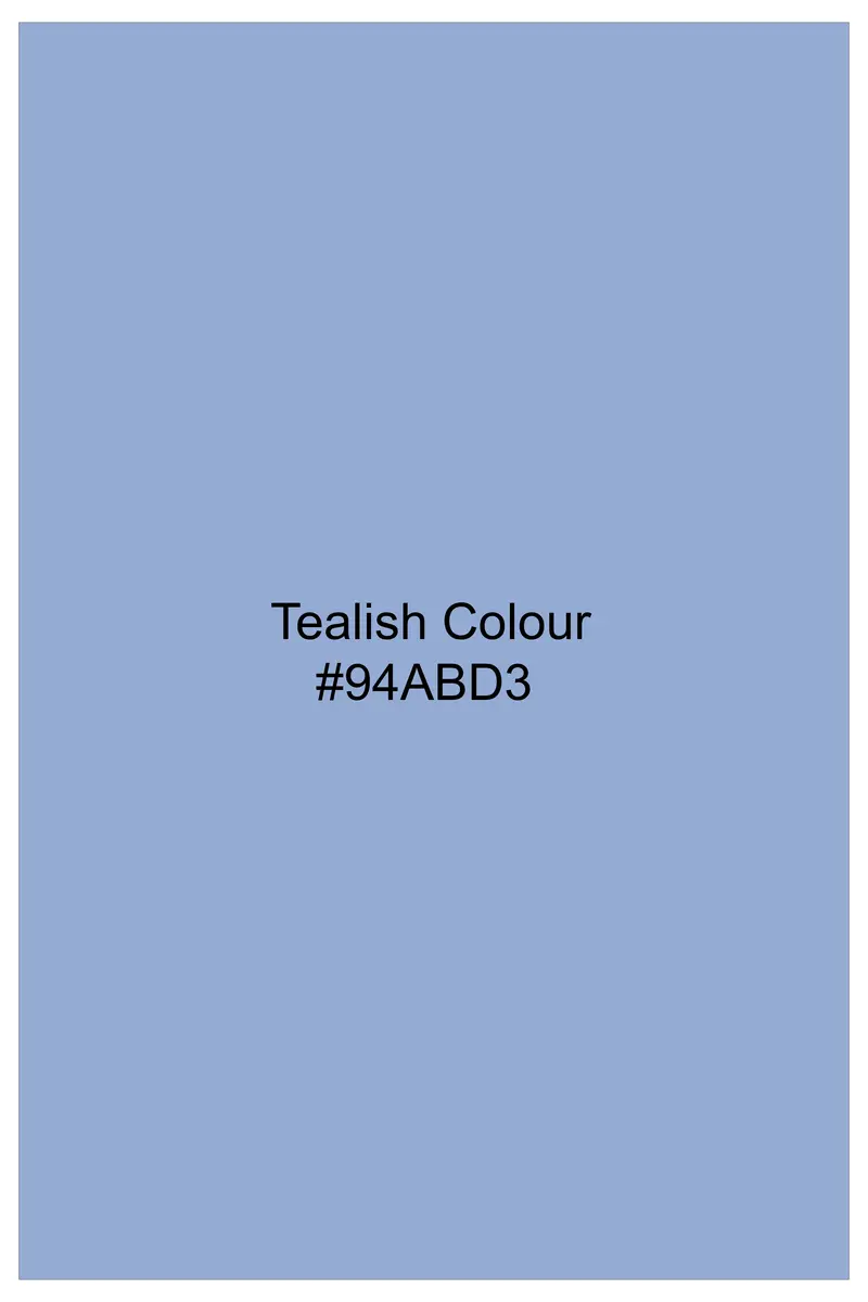 Velistra-Tealish Blue Textured Oxford Super Soft Premium Cotton Lounge Pant 8