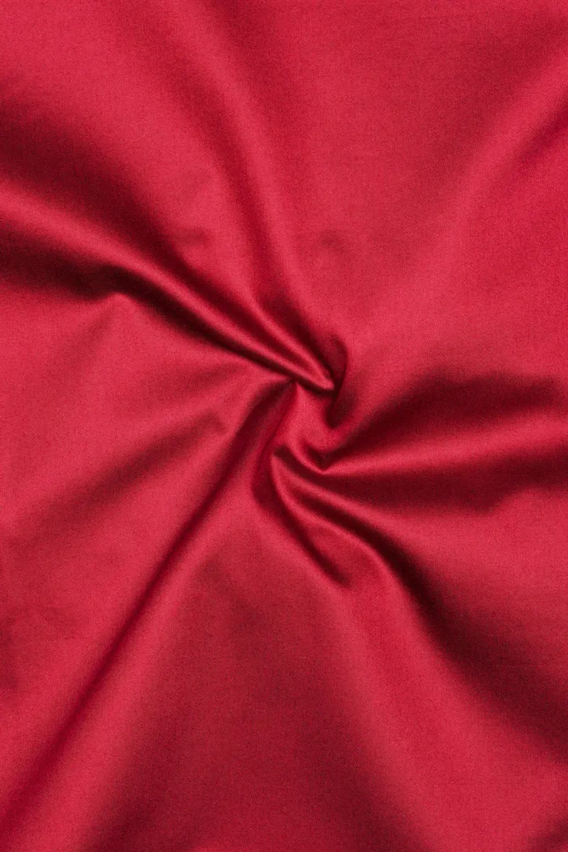 Venetian Rouge-Cardinal Red Subtle Sheen Super Soft Premium Cotton Dress Shirt 3