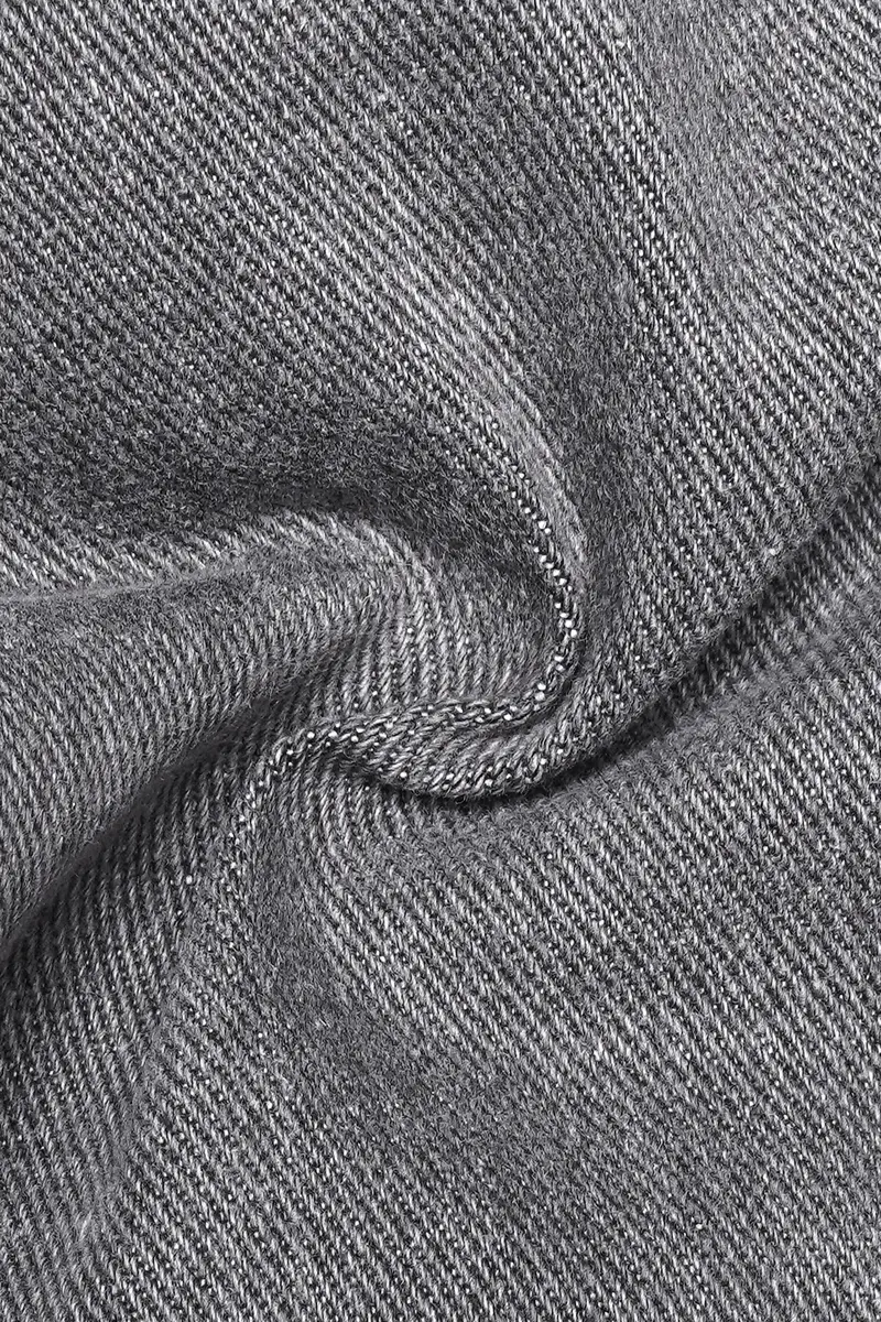Venus Gray Mildly Distressed Stretchable Denim 3