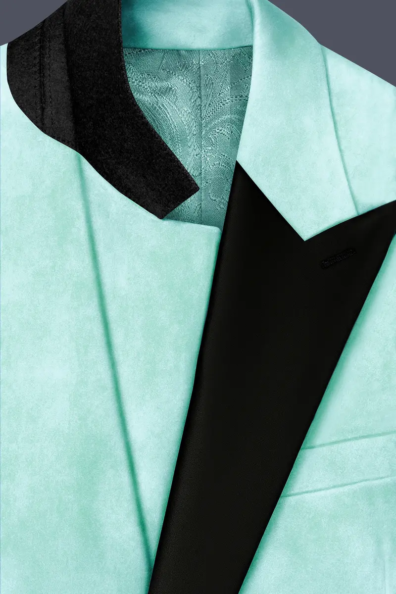 Verdalis-Cruise Green Velvet Peak Lapel Tuxedo Suit 5