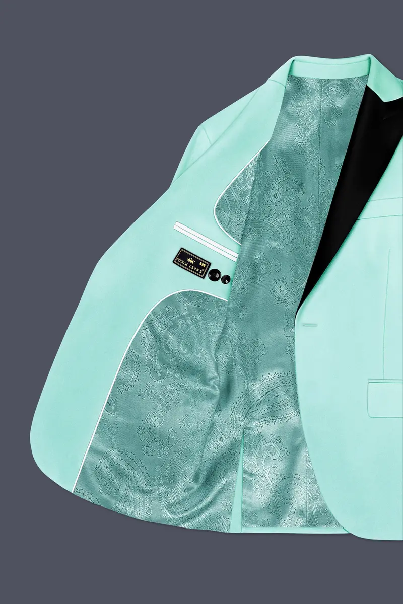 Verdalis-Cruise Green Velvet Peak Lapel Tuxedo Suit 6