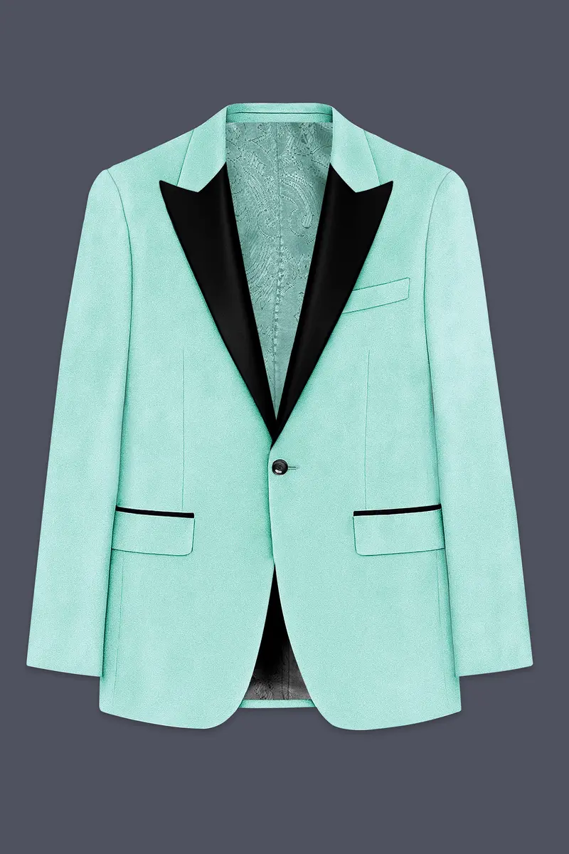 Verdalis-Cruise Green Velvet Peak Lapel Tuxedo Suit 8