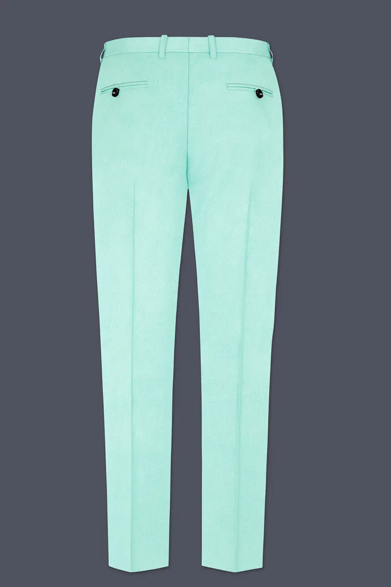 Verdalis-Cruise Green Velvet Stretchable Waistband Pant 5