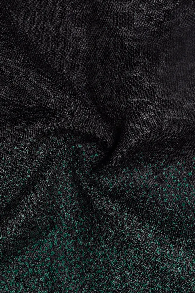 Verdant Echo-Zucchini Green Printed Oxford Premium Cotton Casual Designer Shirt 3