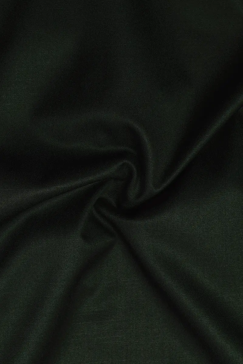 Verdant Majesty-Juniper Green Solid Wool Rich Double Breasted Slight Stretch Suit 3