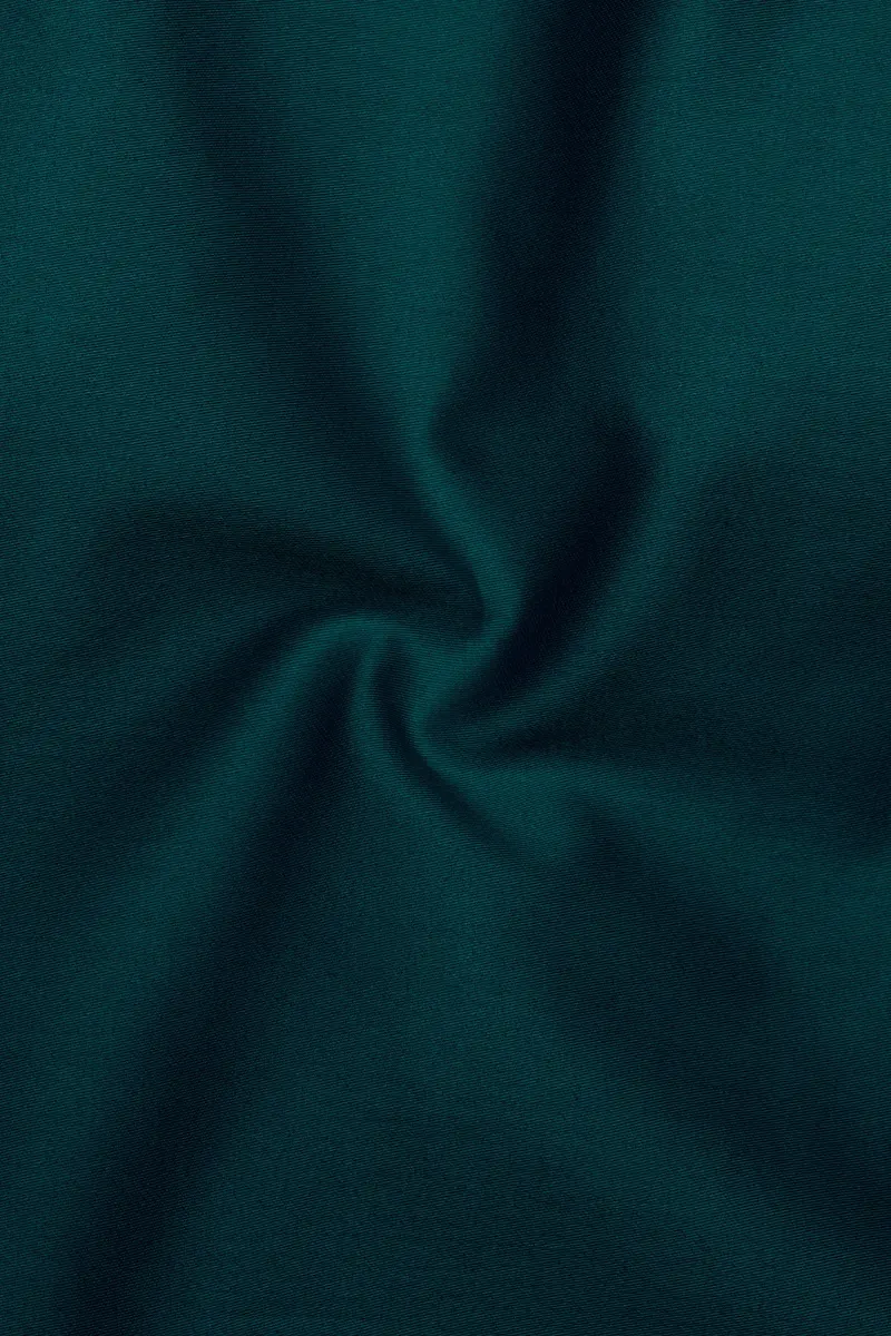 Verdoro-Daintree Green Subtle Sheen Super Soft Premium Cotton Cut Away Collar Dress Shirt 3