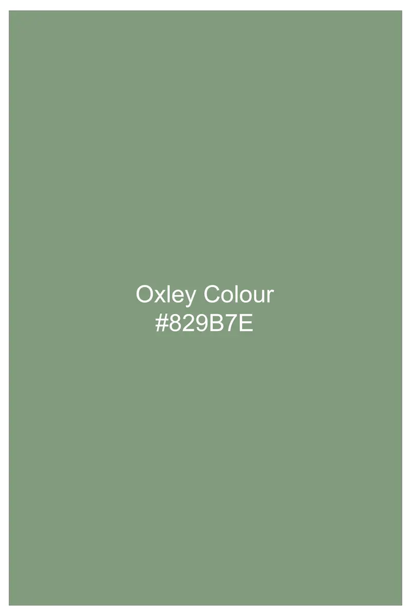 Verdoro-Oxley Green Subtle Sheen Super Soft Premium Cotton Cut Away Collar Dress Shirt 7