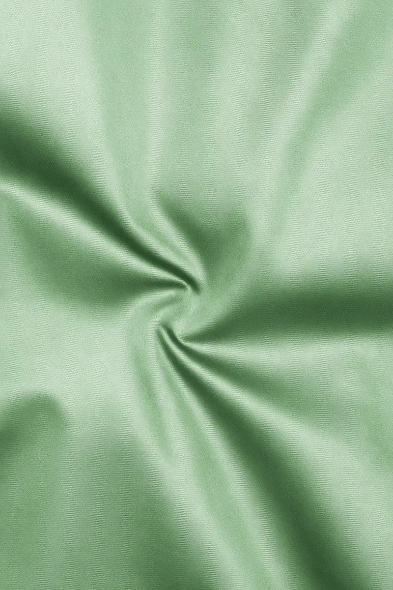 Verdoro-Oxley Green Subtle Sheen Super Soft Premium Cotton Tuxedo Shirt 3