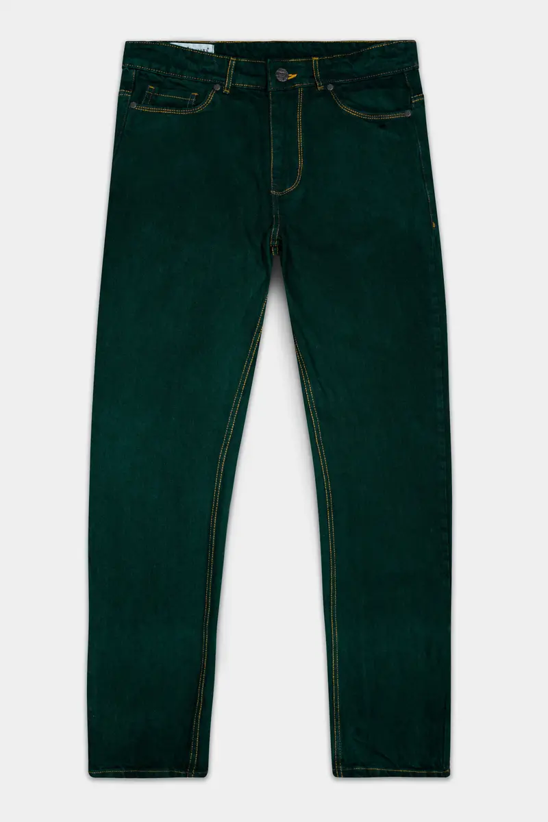 Verdyne-Racing Green Clean Look Denim 2