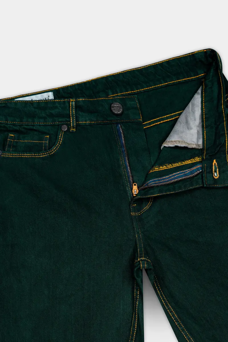 Verdyne-Racing Green Clean Look Denim 6