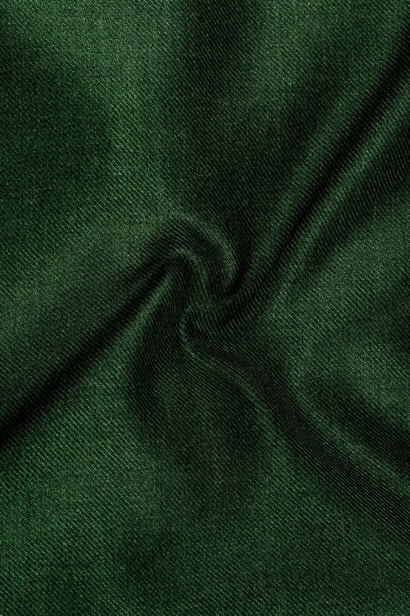 Virenza-Mystle Green Textured Tweed Double Breasted Suit 3