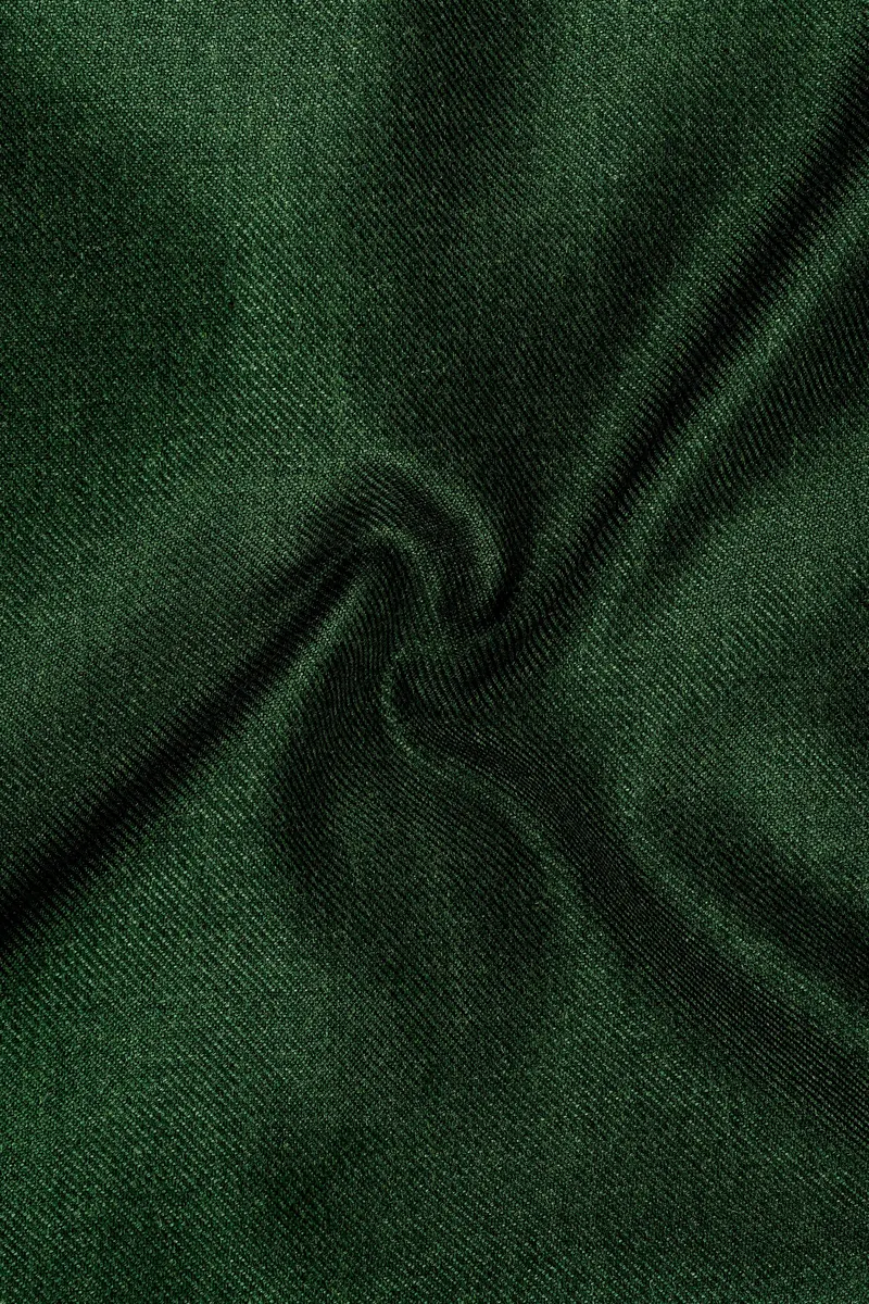 Virenza-Mystle Green Textured Tweed Single Breasted Sports Blazer 3