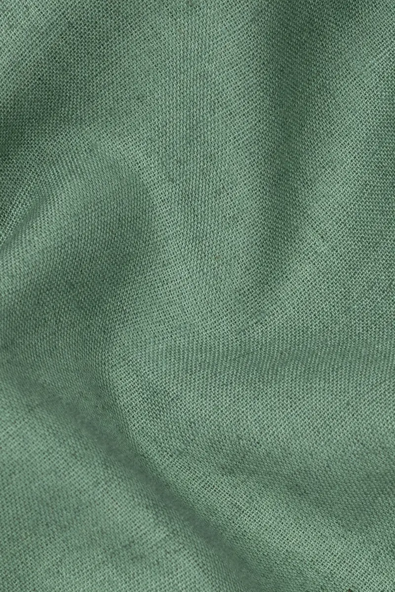 Viridian Green Luxurious Linen Lounge Pant 3