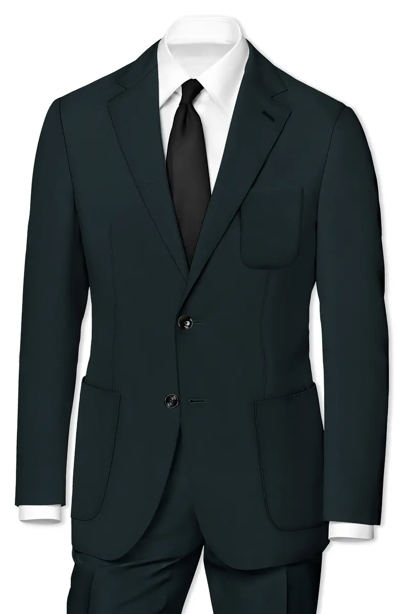 Virion-Aztec Green Premium Cotton Single Breasted Sports Blazer 2
