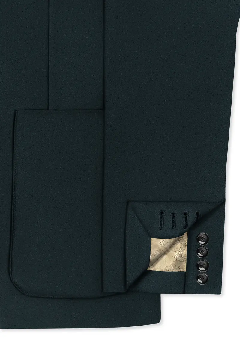 Virion-Aztec Green Premium Cotton Single Breasted Sports Blazer 6