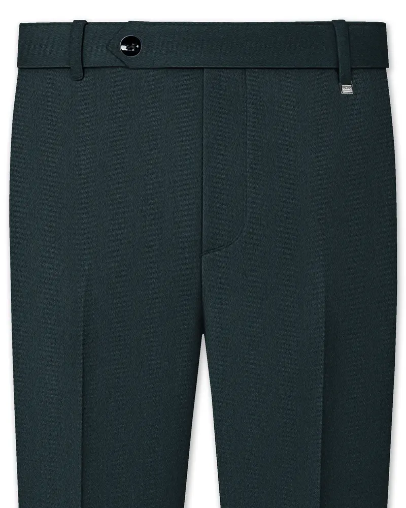 Virion-Aztec Green Premium Cotton Stretchable Waistband Pant 1