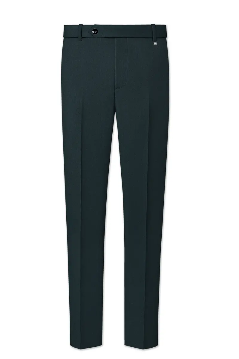Virion-Aztec Green Premium Cotton Stretchable Waistband Pant 2