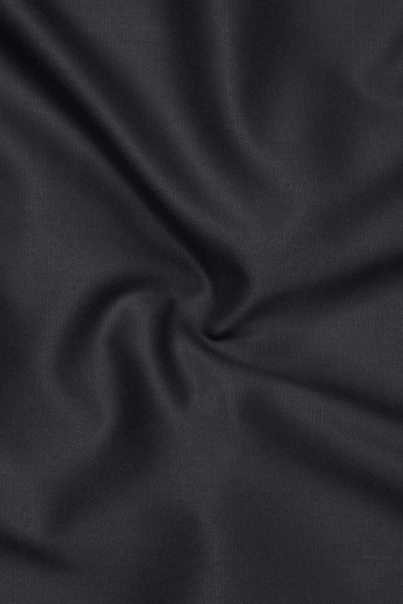 Vogue-Glaucous Gray Solid Wool Rich Tuxedo Slight Stretch Suit 3